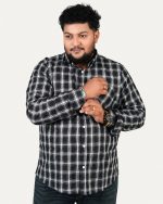 Classic Check Full Sleeve Shirt – Black & White