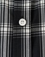 Classic Check Full Sleeve Shirt – Black & White - Image 2