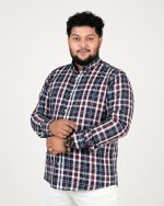 Classic Check Full Sleeve Shirt – Navy, White & Red